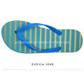 New Ladies Stripe Print Summer Hawaiian Flip Flop Beach Wear